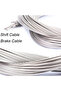 10Pcs Bicycle Brake Line Road Mountain Bike Brake Cable Universal Bicycle Shift Cable Durable Roa... - 4