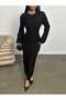 Women's Patterned Bell Sleeve Knit Dress