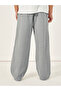 Premium Wide Leg Fleece Joggers with Cording & Embroidery - 5
