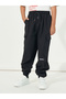 Relaxed Fit Cargo Pants with Drawstring