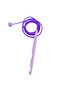 12Pcs/Set Colorful Plastic Elastic Tube Afghan Tunisian Carpet Crochet Hooks Weaving Needles 120c... - 3