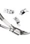 2M - 5 Snap 304 Stainless Steel Hose Clamp Strap DIY Screw Band with Fasteners Worm Gear Clip Adjust - 8