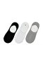 Darren Men's Cotton 40/44 Black Ballerina Socks