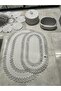 Jute,Bath Set,Bath Set,Bath Mat, Mat Set,Makeup Basket,Detergent Basket,Toilet Seat Mat - 3