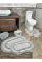 Jute,Bath Set,Bath Set,Bath Mat, Mat Set,Makeup Basket,Detergent Basket,Toilet Seat Mat - 8