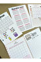9Pcs Diet, Sports, Slimming Habit Tracking Chart Card Set - Habit Tracker - 6