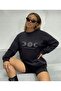 Zero Collar Sun Moon Printed Sweatshirt Unisex Hoodie Trend