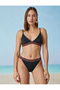 Patterned Rubber Bikini Bottom - 2