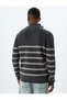 Winter Knitwear Sweater Mock Neck Half Zipper Long Sleeve - 4
