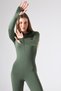 Women's Diving Jumpsuit Long Sleeve Finger Fasten Detailed Sports Jumpsuit - 6