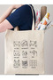 Art Cat, Artist Cats Design Thick Canvas Tote Bag, Cloth Bag, Shopper Bag, Canvas Bag - 3