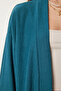 Women's Emerald Green Kimono Trousers Knitted Set BY00050 - 4