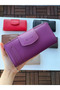 Genuine Purple Women's Wallet - 2
