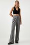 Women's Smoked Waist Velcro Comfortable Woven Trousers RV00150