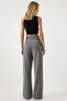 Women's Smoked Waist Velcro Comfortable Woven Trousers RV00150 - 7