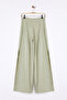 Mint Modal Wide Leg / Geniş Paça Yüksek Bel Yırtmaçlı Dokuma Pantolon TWOSS25PL00006 Palazzo - 6