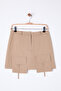 Mink Utility Pocket Detailed Mini Shorts Skirt Twoss25Sr00025 - 7
