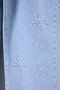 Açık Mavi Çiçek Nakışlı Yüksek Bel Wide Leg Geniş Paça %100 Pamuk Non-Stretch Jeans TWOSS25JE00047 - 7