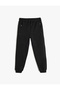 Lace-Up Waist Regular Fit Jogger Sweatpants