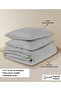 100% Cotton Akfil Duvet Cover Set Double 200X220 cm Gray - 5