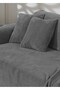 Softy / wellsoft / armrest cover and tv blanket 180x300 + 2 pieces 45x45 cushion k - 3