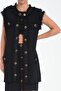 Special Design Long Knitted Vest with Tassel Details - 3