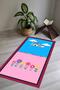 Digital Printed Washable Non-Slip Base Children's Prayer Mat