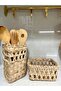 Kitchen 2-Piece Organizer Multi-Purpose Countertop Oil Pot Spice Rack Set Flower Pot Flower Holder Vase Set - 3