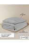 100% Cotton Akfil Duvet Cover Set Single 160X220 cm Gray - 5
