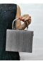 Beegi̇ Concept Women's Evening Dress Laser Platinum Chain Wedding Night Party Bag