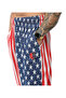 Loose Fit Sweatpants Patterned Baggy Cut Trousers BGSM PNT1381 - 2