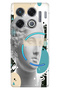 Case for Infinix Gt 20 Pro Case Infinix Patterned Silicone Venus Pop Art
