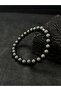Onyx Natural Stone Bracelet Evil Eye Effect Against Depression Balance Power Stone - 2
