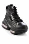 Black Crocodile Women's Sneakers01687506011 - 4