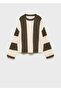 Striped knitwear sweater - 3