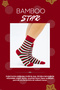 Bamboo Socks Colorful Striped 3-Piece Christmas Socks Unisex Gift Socks - 2