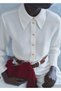 Flowing buttoned shirt