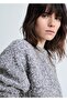 Round Neck Boucle Sweater - 6