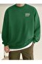 Unisex O Neck Oversize Fabric