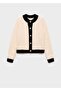 Contrast Buttoned Jacket - 3