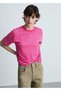 100% striped cotton t-shirt