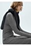 Perkins Collar A-Line Knitwear Dress - 5