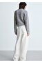 Round Neck Boucle Sweater - 4
