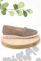 Cream Nubuck Genuine Leather Women's Loafer Shoes01269254801