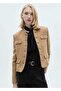 Striped Collar Tweed Jacket