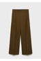 Straight Cut Trousers with Pens - 3