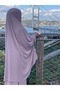 Medina Silk - Mink Color, Head Set with Needle and Veil - 6