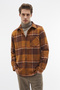 Covered Single Pocket Shirt Jacket - 3