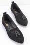 Black Women's Espadrille K01885010016
