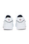 Women's White Low-Top Sneakers with Red and Blue Accents, Elegant Design Comfortable Casual Shoes - 4